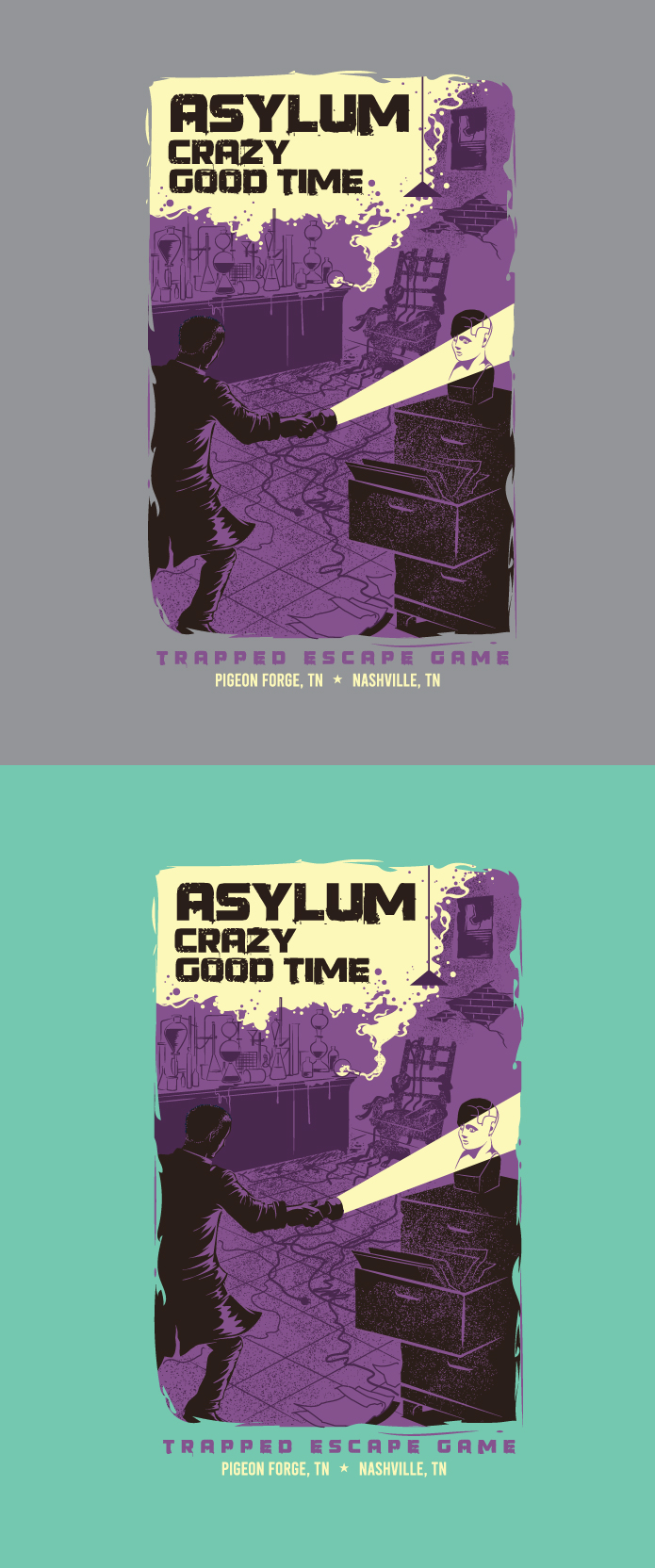 T-shirt Design by ally designs for Trapped Escape Game | Design #28847970