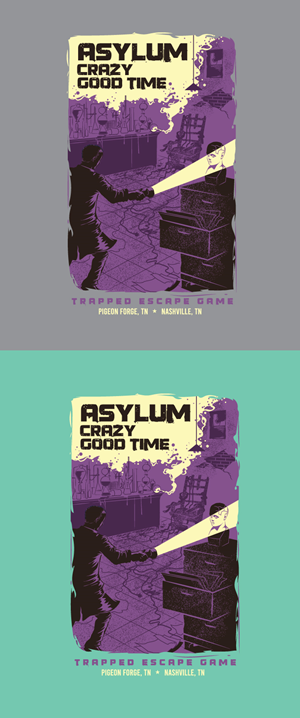 Design de T-shirt par ally designs pour Trapped Escape Game | Design : #28847970