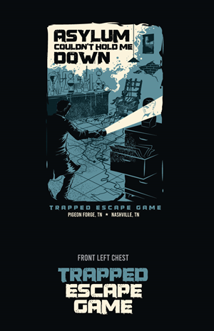 Design de T-shirt par ally designs pour Trapped Escape Game | Design : #28855820