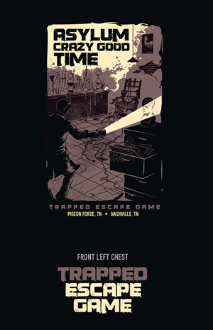 Design de T-shirt par ally designs pour Trapped Escape Game | Design : #28860747