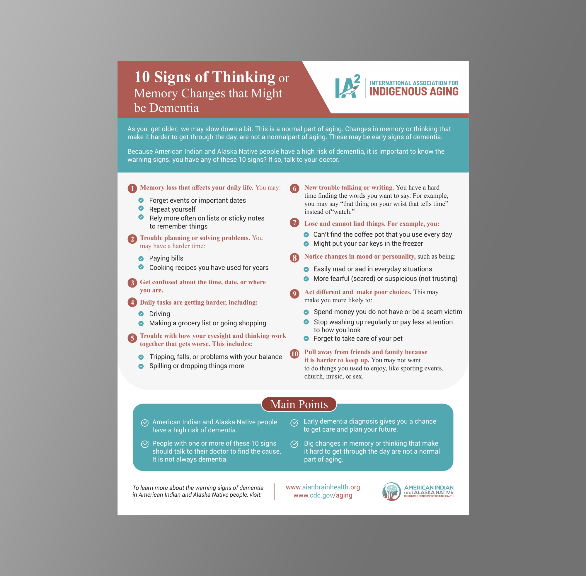 Flyer Design by KreativeMadz for International Association for Indigenous Aging | Design #28777423