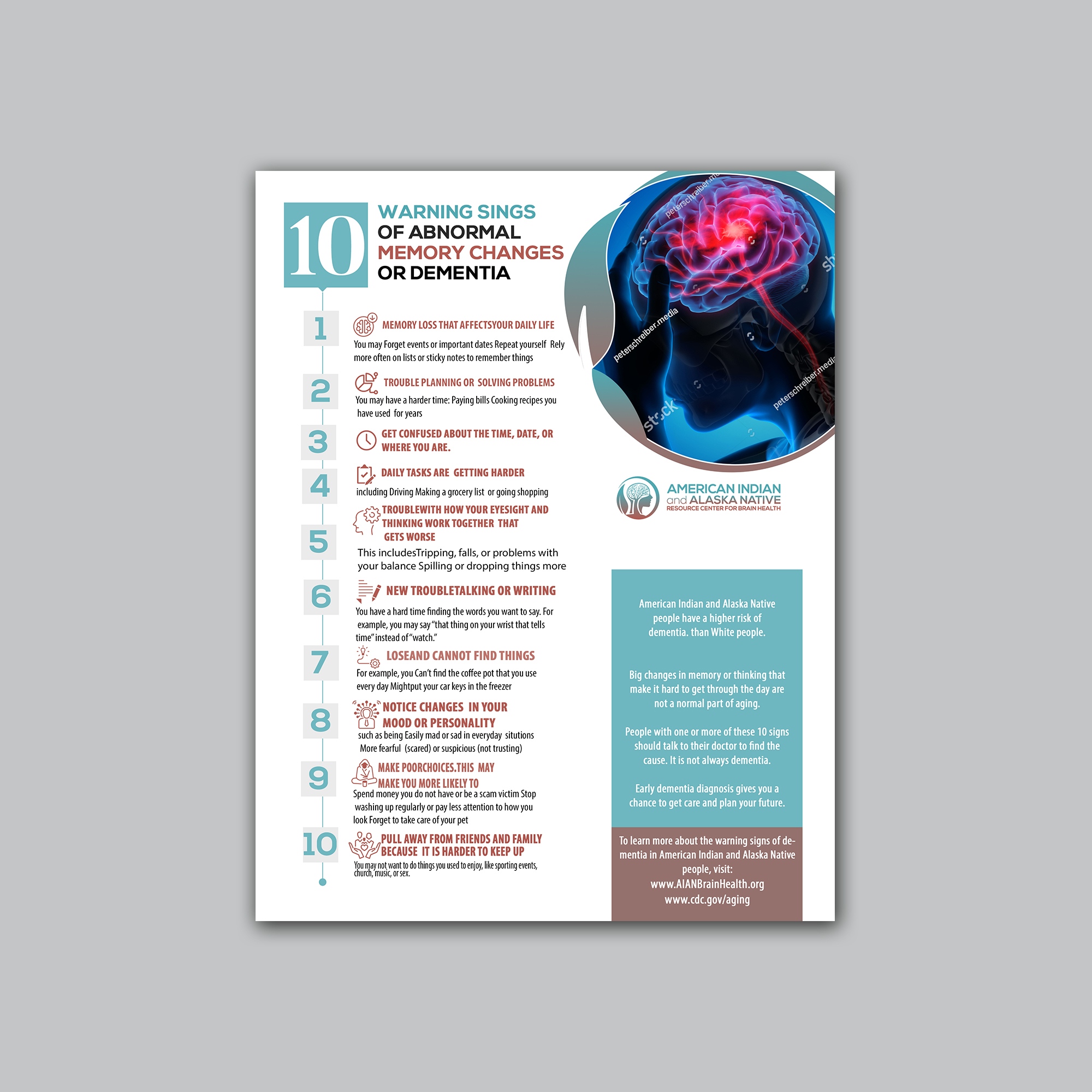 Diseño de Flyer por Design Motion para International Association for Indigenous Aging | Diseño #28778745