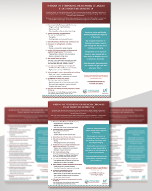 Flyer Design by creativemood438 for International Association for Indigenous Aging | Design: #28772599