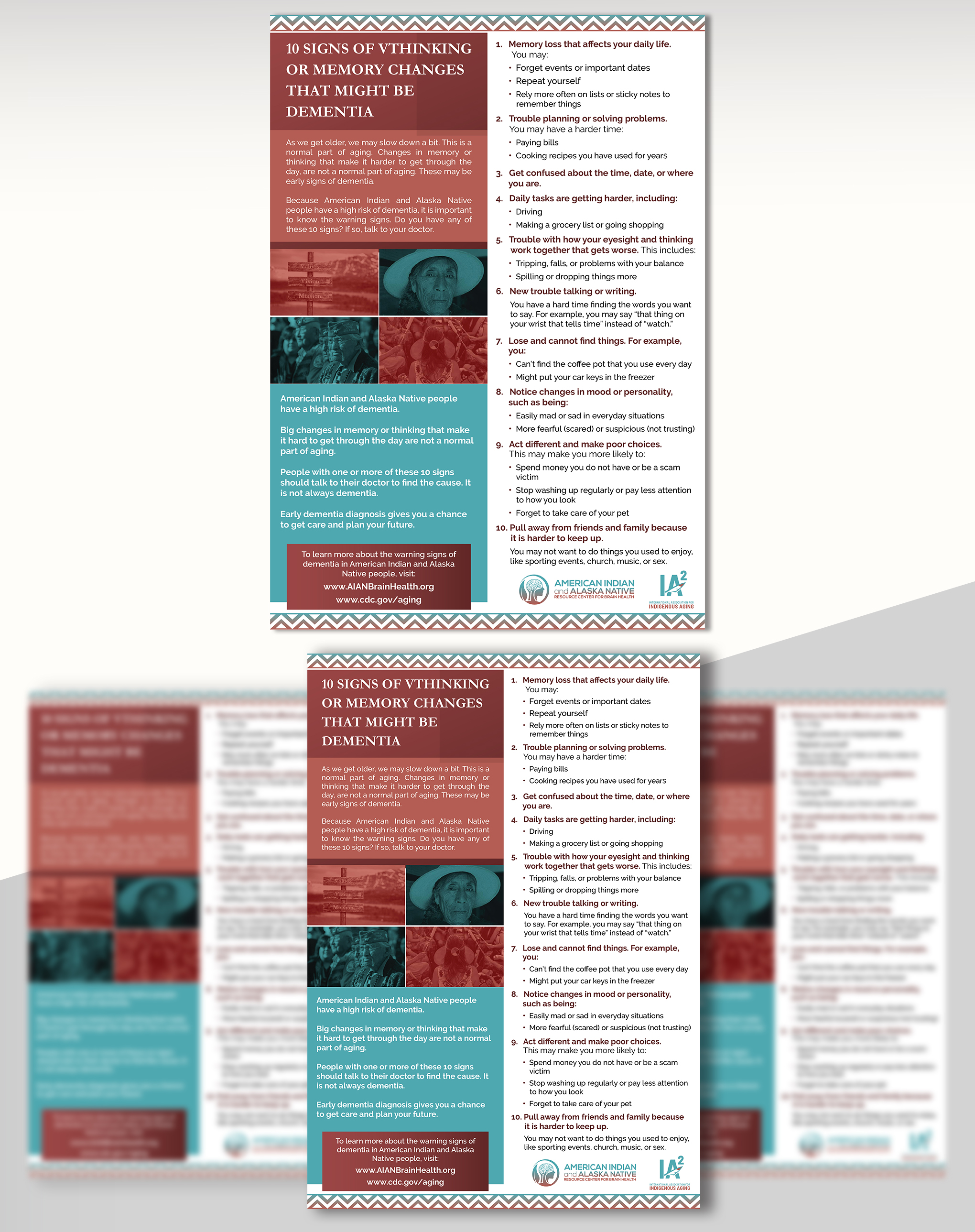 Flyer Design by creativemood438 for International Association for Indigenous Aging | Design #28772600