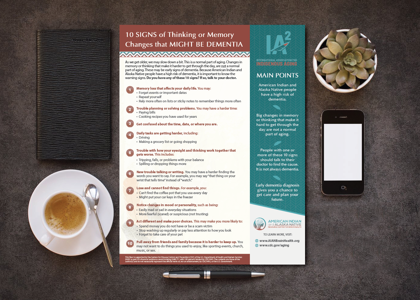 Flyer Design by alex989 for International Association for Indigenous Aging | Design #28893103