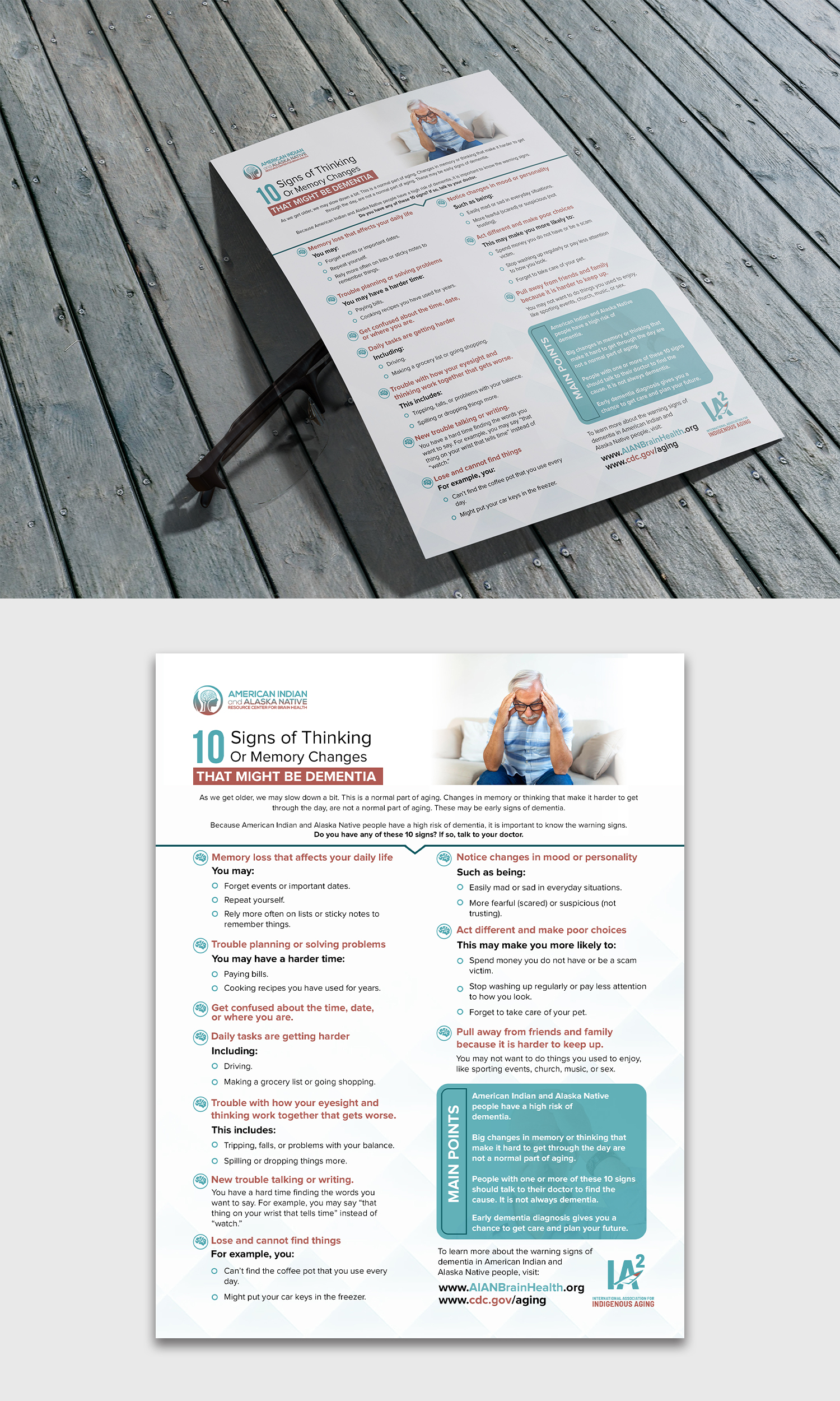 Flyer Design by debdesign for International Association for Indigenous Aging | Design #28771456