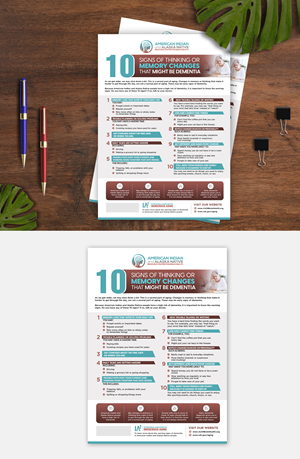 Flyer Design by debdesign for International Association for Indigenous Aging | Design: #28790794