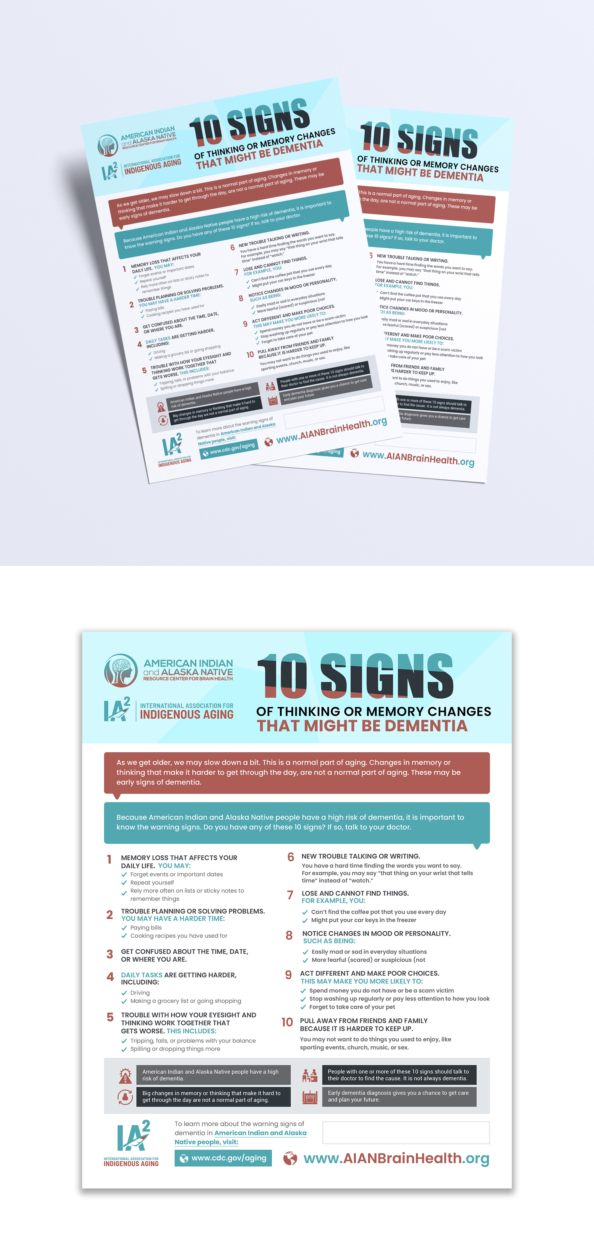 Flyer Design by debdesign for International Association for Indigenous Aging | Design #28792687