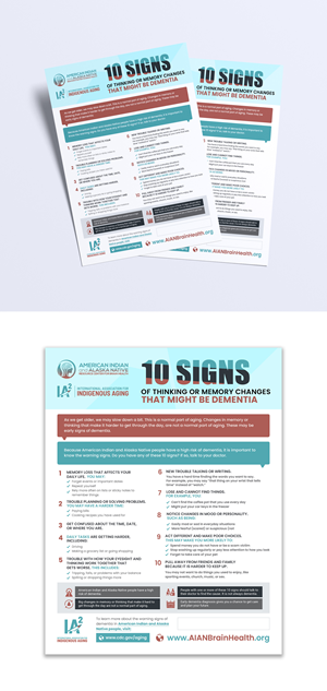 Flyer Design by debdesign for International Association for Indigenous Aging | Design: #28792687