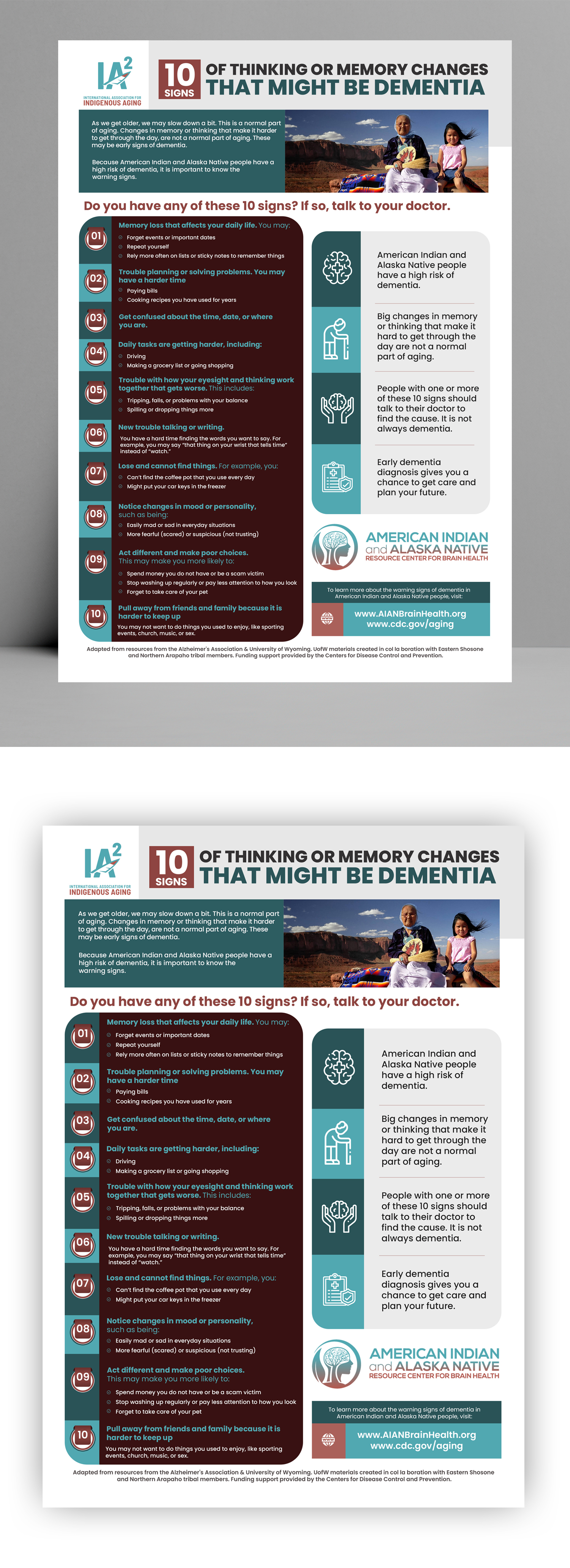 Flyer Design by debdesign for International Association for Indigenous Aging | Design #28833450