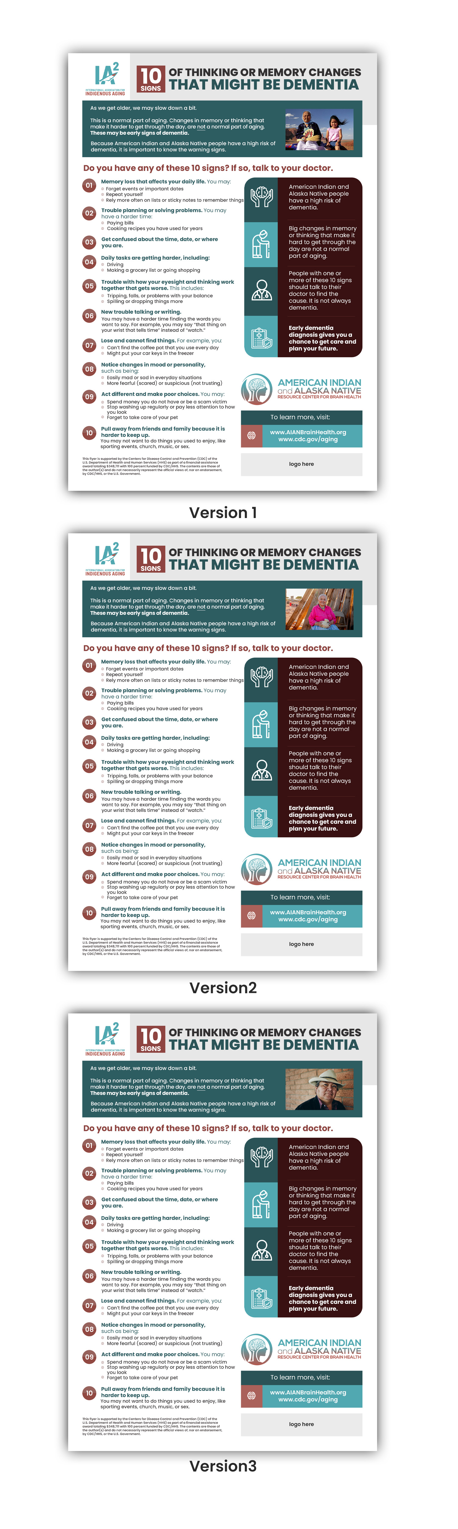 Flyer Design by debdesign for International Association for Indigenous Aging | Design #28909452