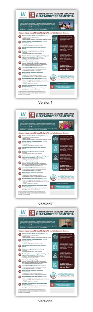 Flyer Design by debdesign for International Association for Indigenous Aging | Design: #28909517