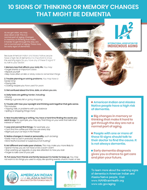 Flyer Design by 3Guys for International Association for Indigenous Aging | Design: #28783494