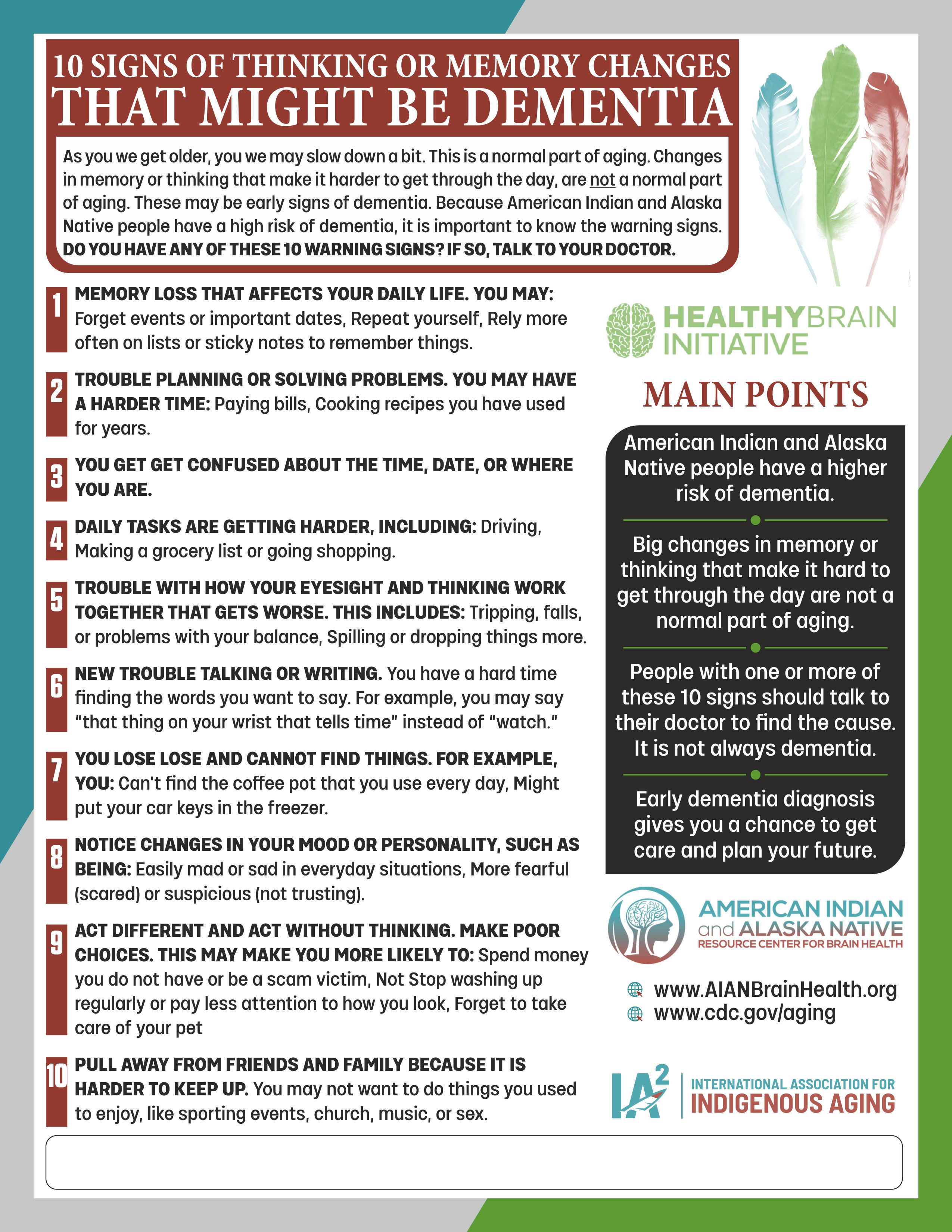 Flyer Design by Fine Graphics House for International Association for Indigenous Aging | Design #28776235