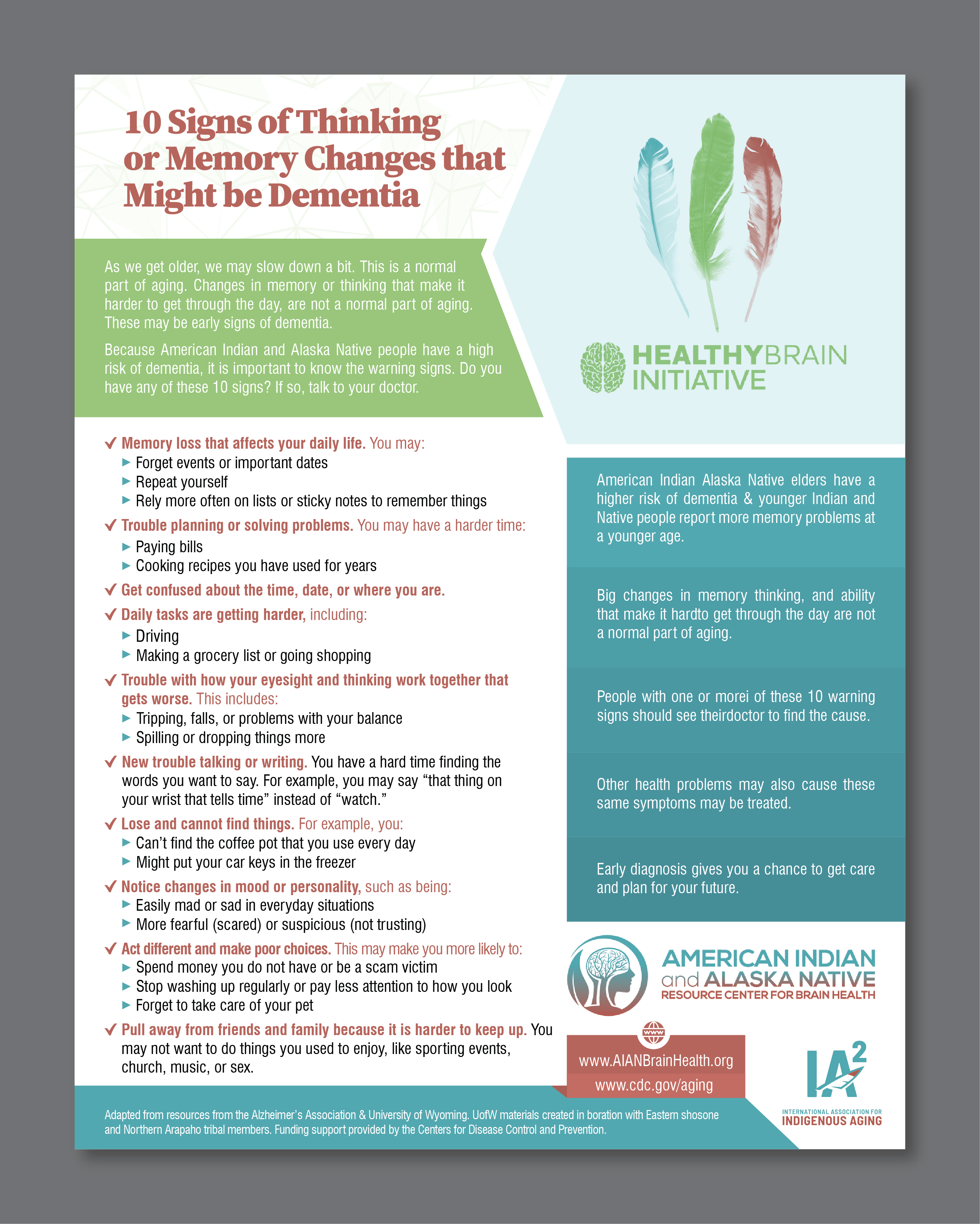 Flyer Design by Titan Solbiz for International Association for Indigenous Aging | Design #28804582