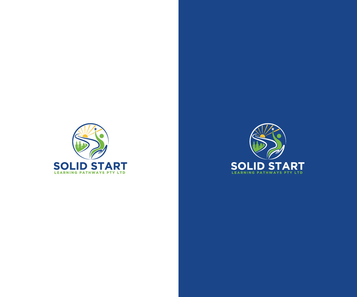 Logo Design by jonkonrad for Solid Start Learning Pathways Pty Ltd | Design #28770600