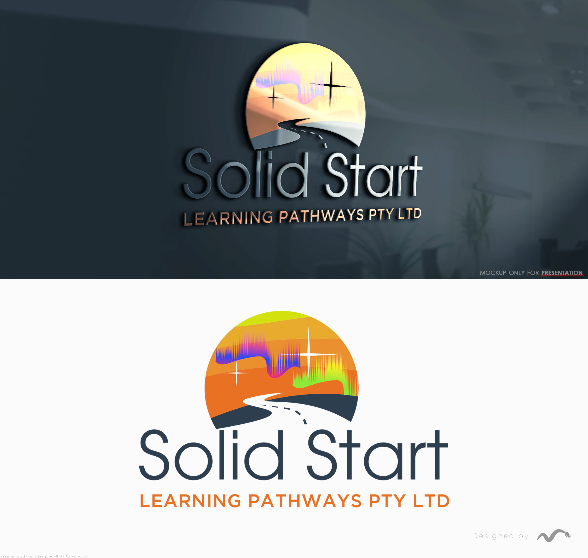 Logo Design for Solid Start Learning Pathways Pty Ltd by Mono.co ...