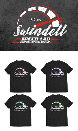 Swindell SpeedLab art project - motorsports based brand | 14 T-shirt ...