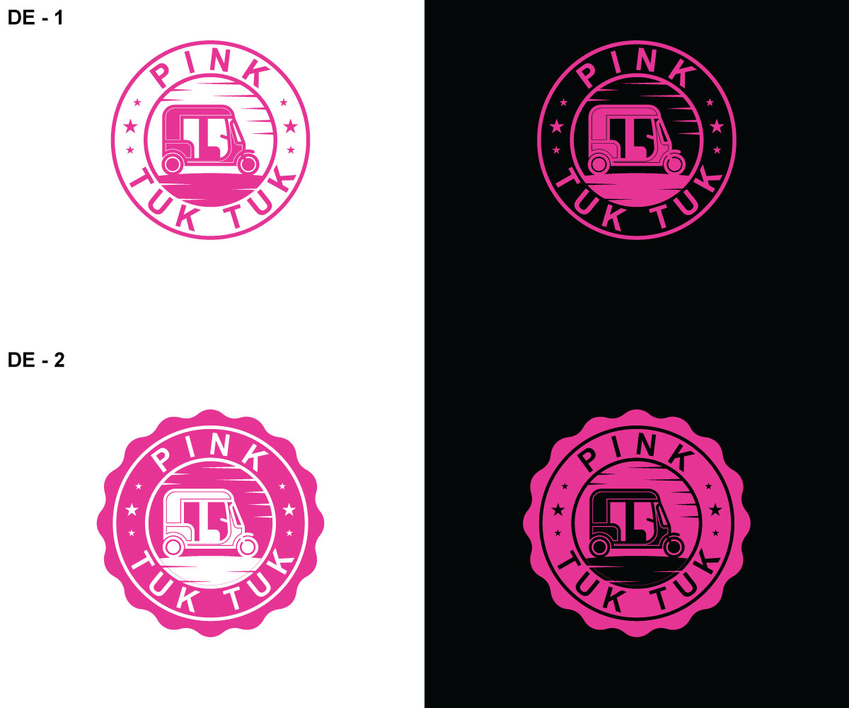 Logo Design by RS_Design for Pink Tuk Tuk | Design #28777816