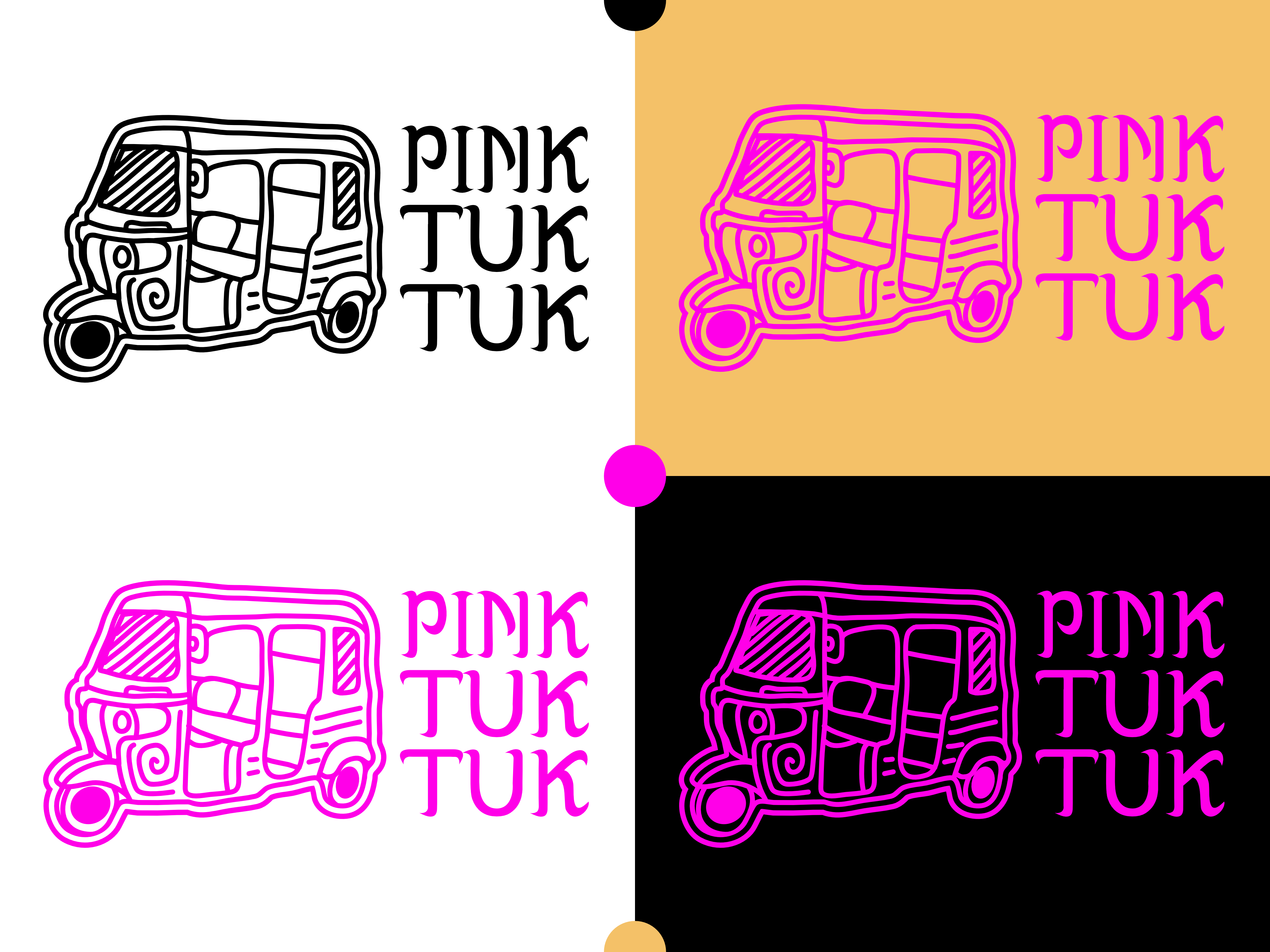 Design de Logo par ArrowGraphicDesign pour Pink Tuk Tuk | Design #28772578