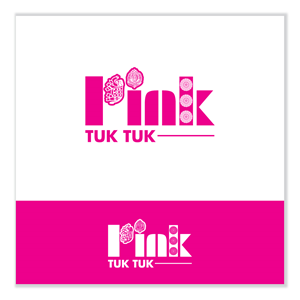 Logo Design by Sujit Banerjee for Pink Tuk Tuk | Design: #28790691