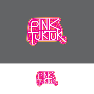 Logo Design by Sujit Banerjee for Pink Tuk Tuk | Design: #28790693
