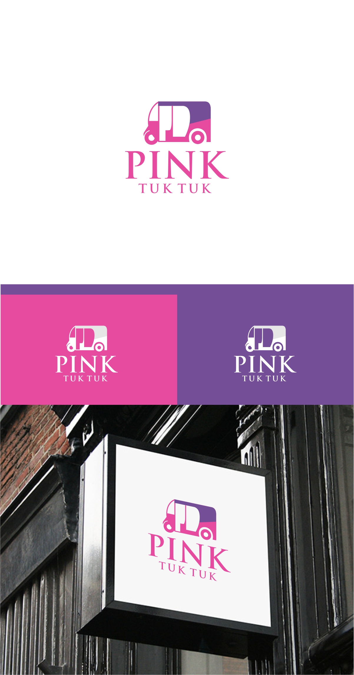 Diseño de Logo por ecorokerz para Pink Tuk Tuk | Diseño #28796048