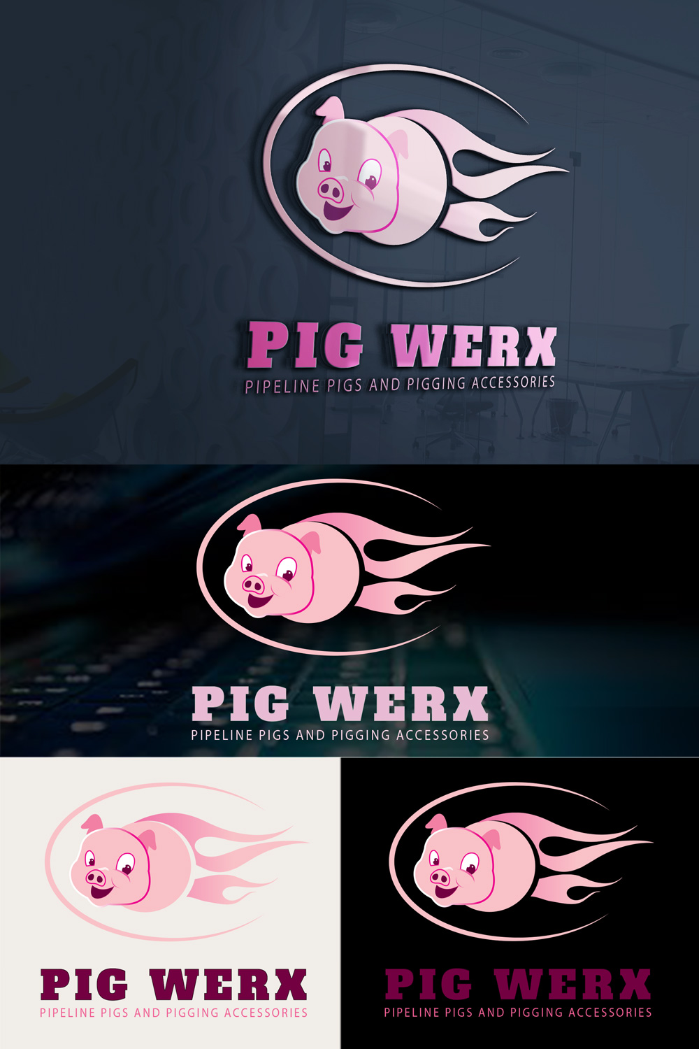 Logo Design by Wonderful design for Pig Werx, LLC | Design #28810821