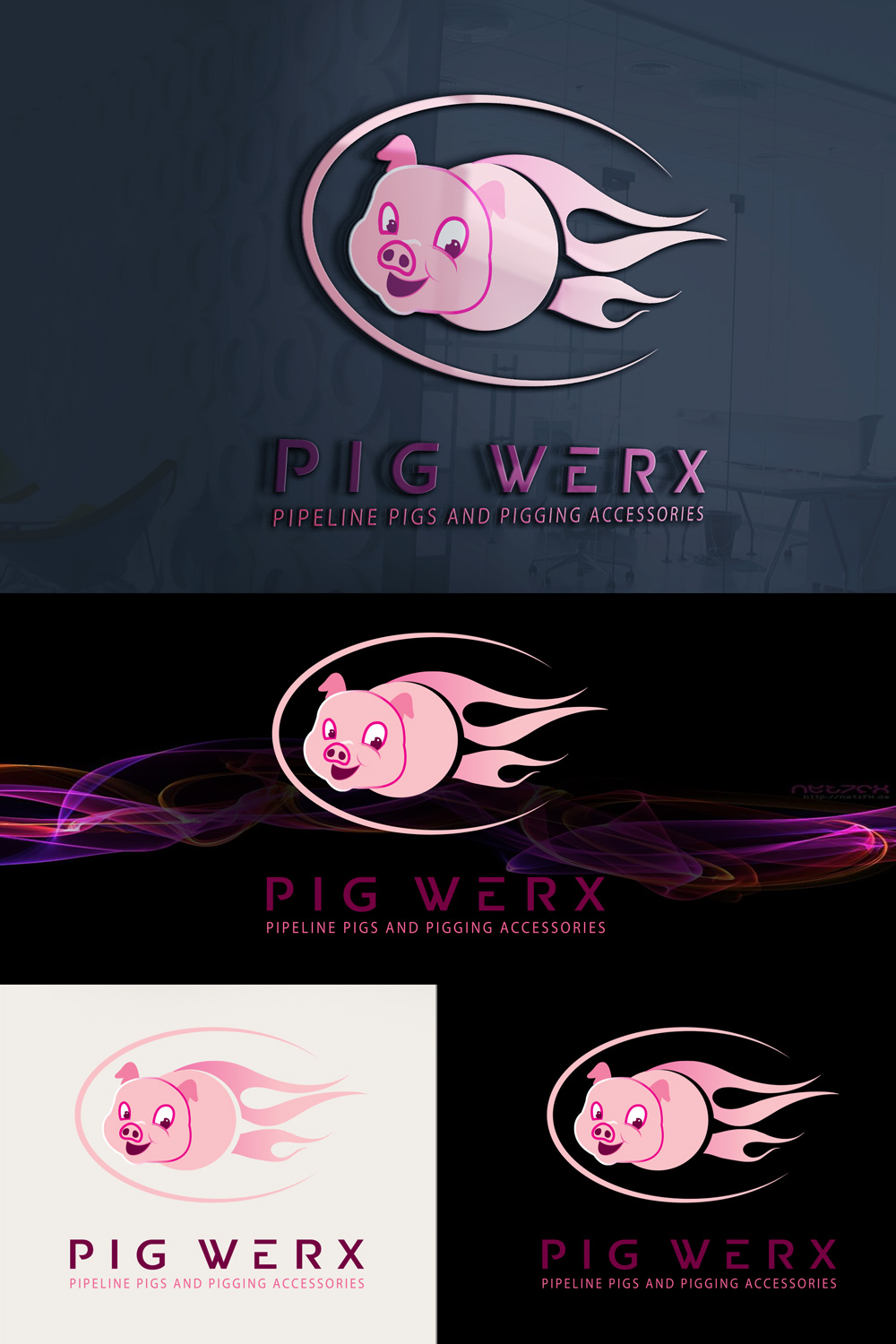 Logo Design by Wonderful design for Pig Werx, LLC | Design #28881258