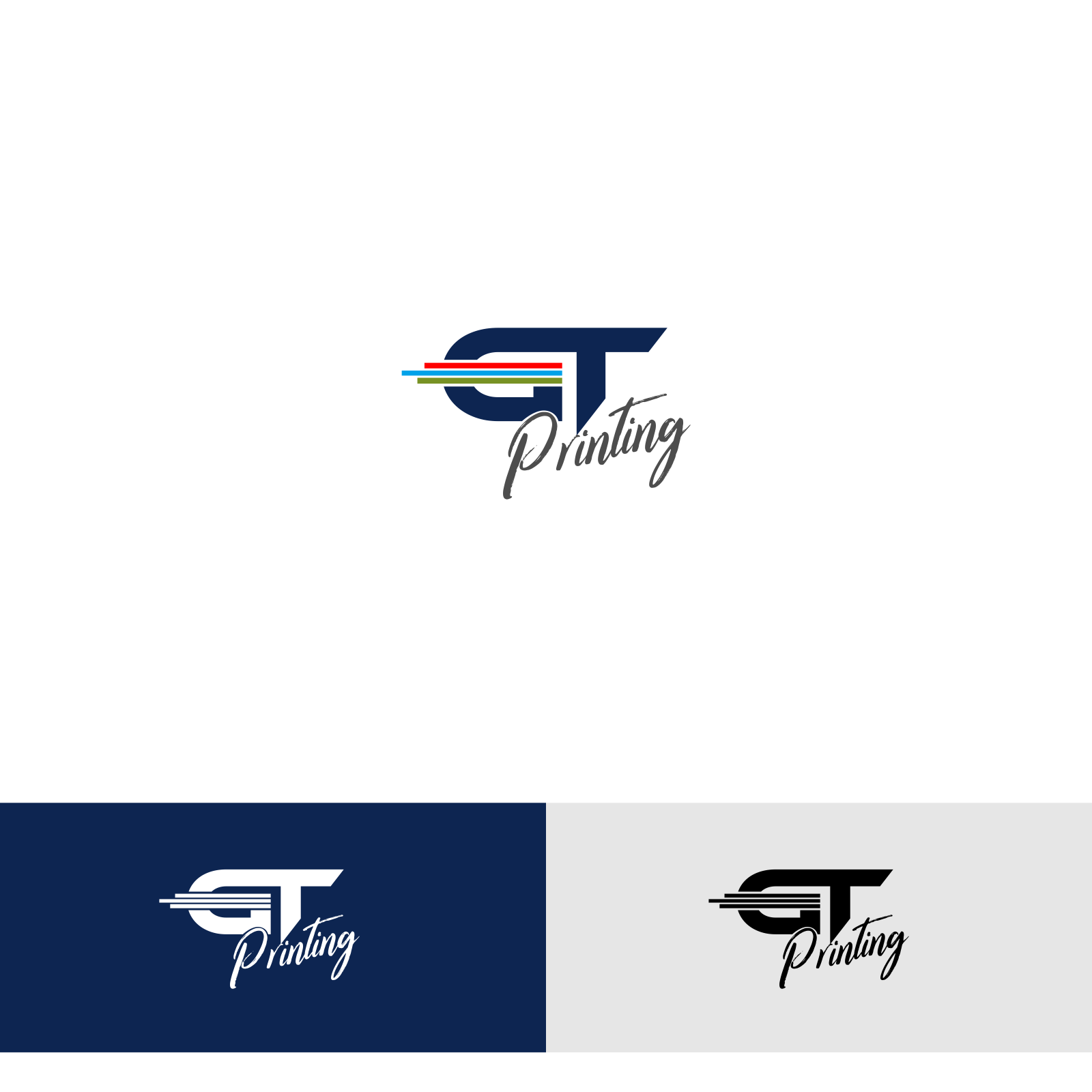Logo Design by Arham Hidayat for GT Printing | Design #28793221