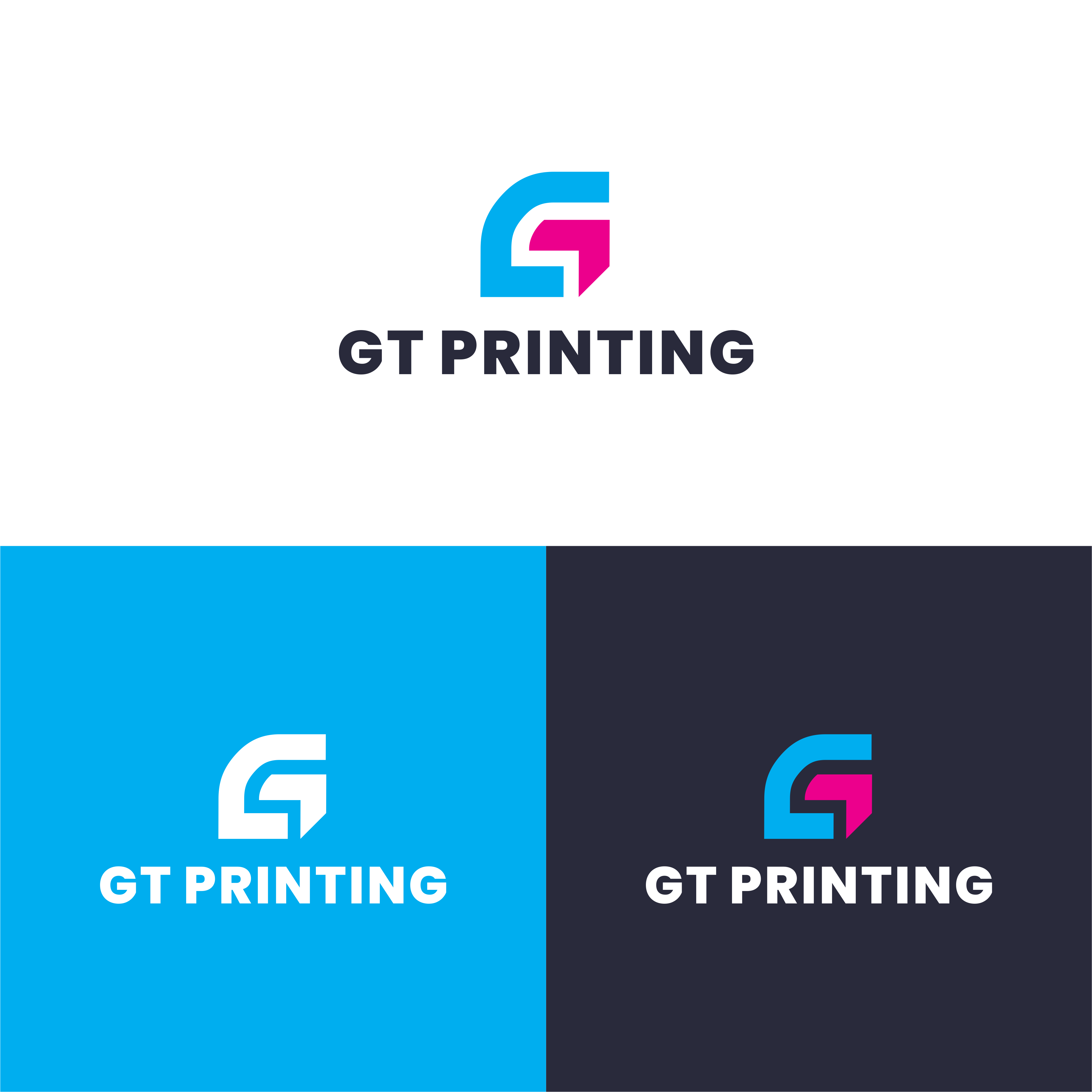 Logo Design by achil78 for GT Printing | Design #28776837