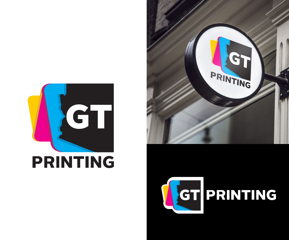 Logo Design by edwinnegz1 for GT Printing | Design #28775954
