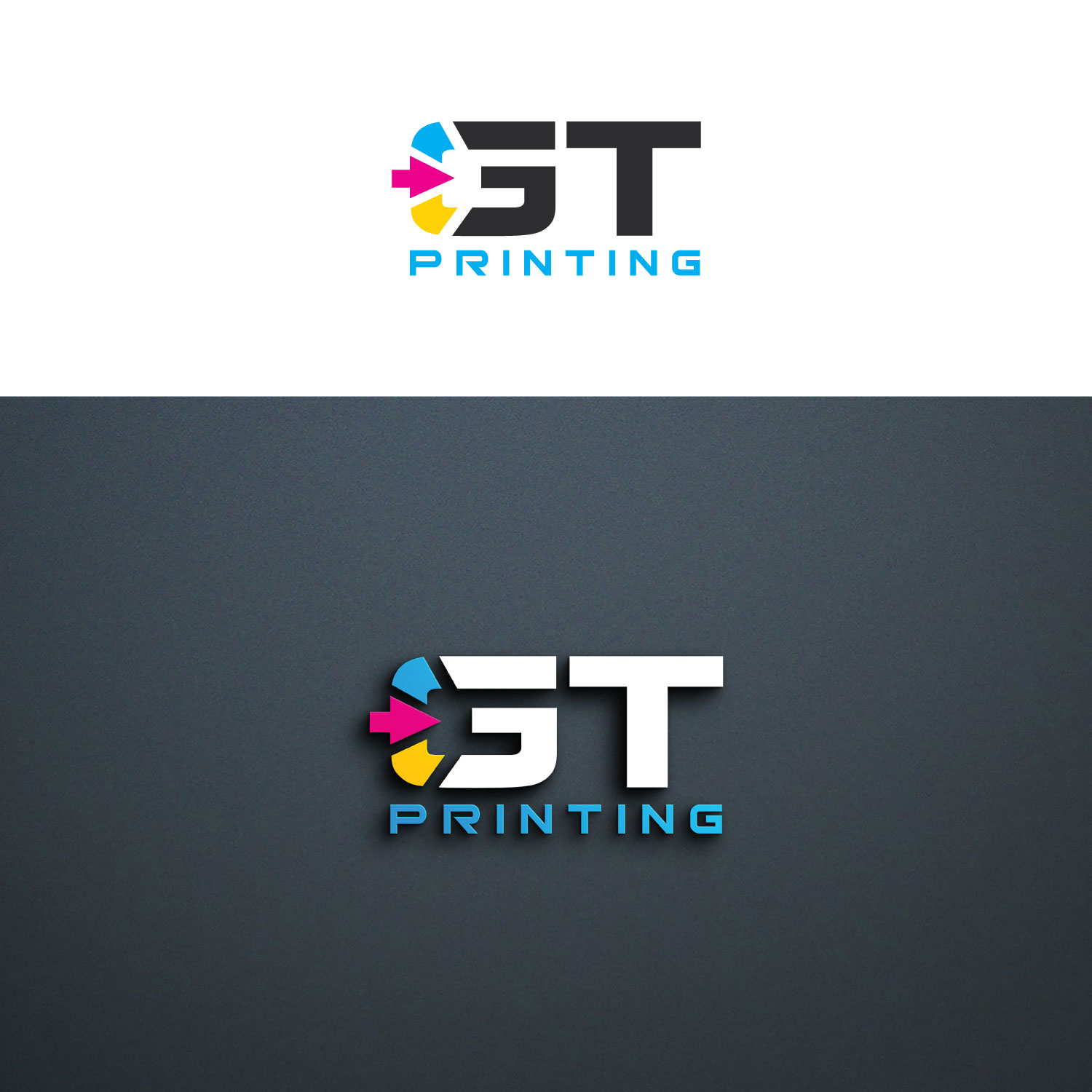 Logo Design by Maxo-Biz for GT Printing | Design #28778307