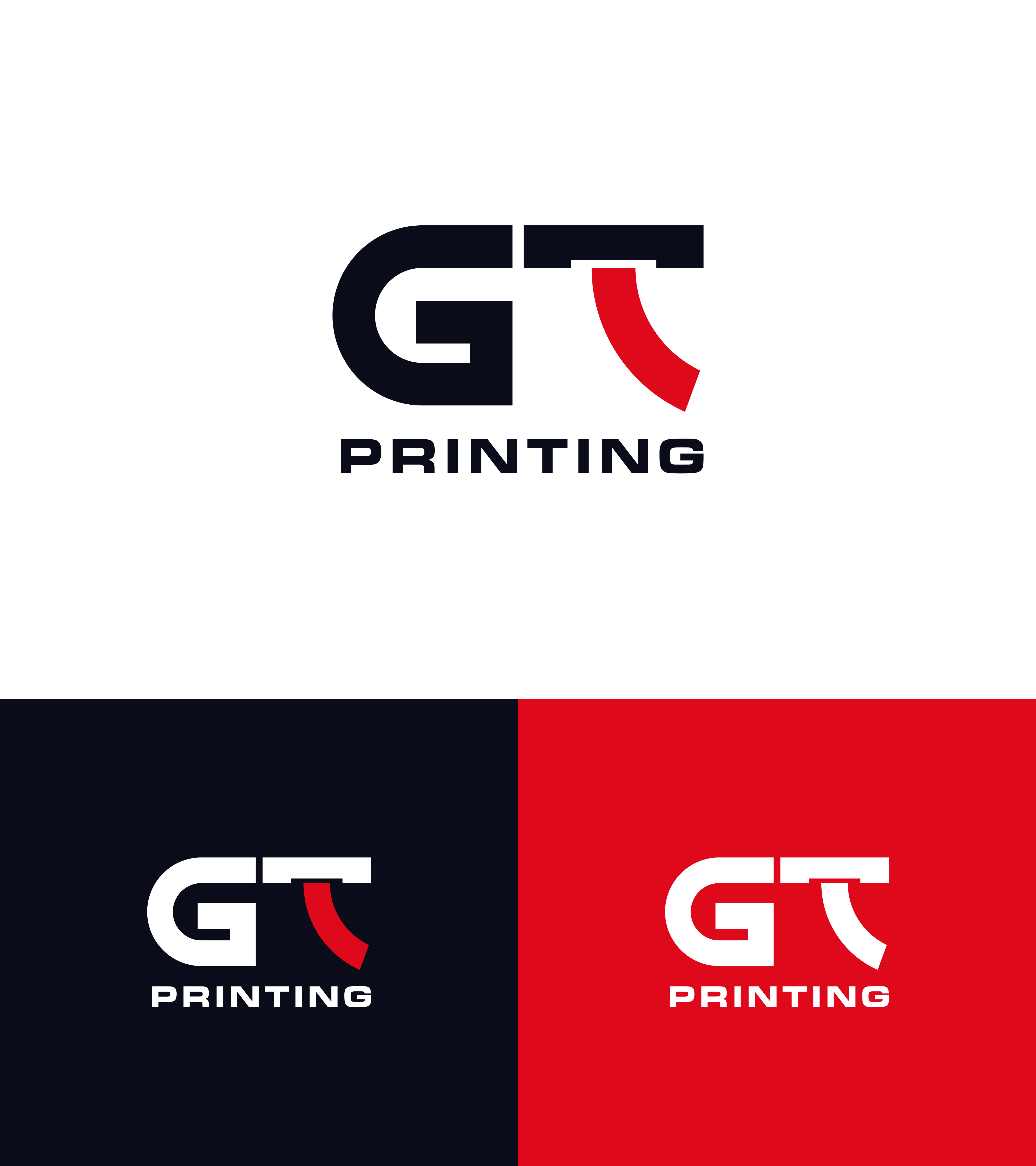 Diseño de Logo por soriyeee para GT Printing | Diseño #28810519