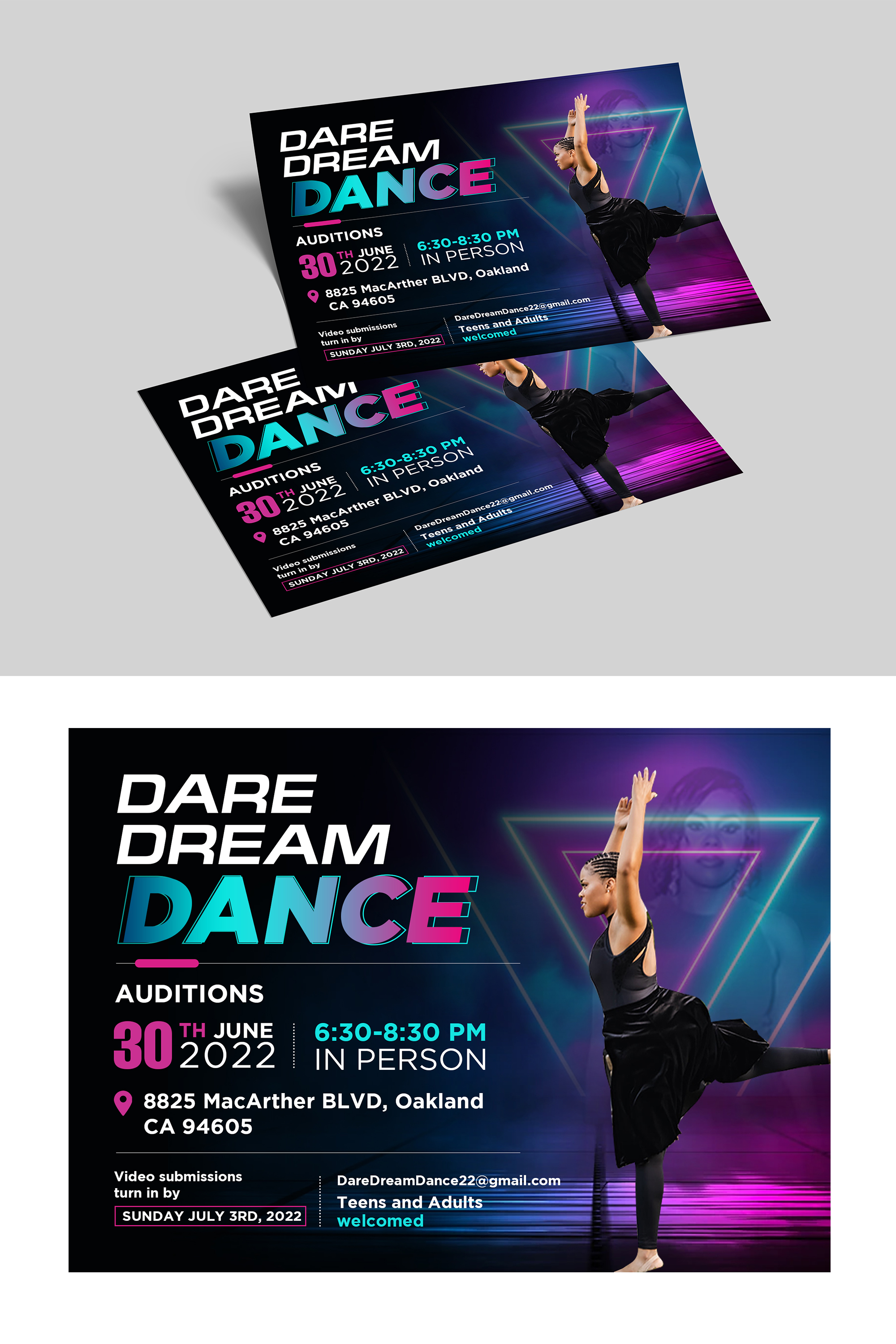 Postcard Design by debdesign for Little Family Business | Design #28776259