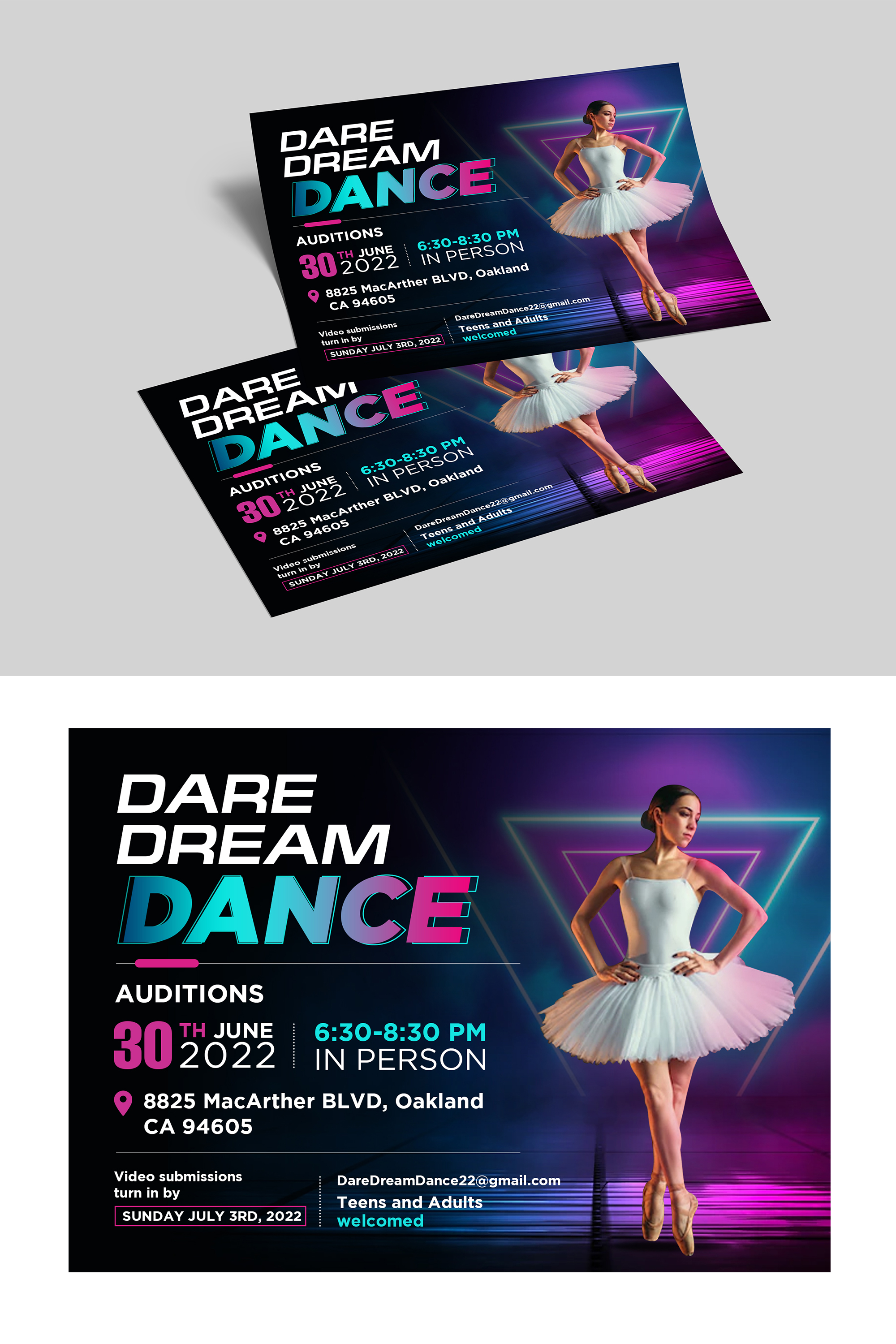 Postcard Design by debdesign for Little Family Business | Design #28776261