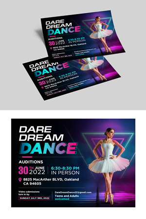 Postcard Design by debdesign for Little Family Business | Design: #28776261