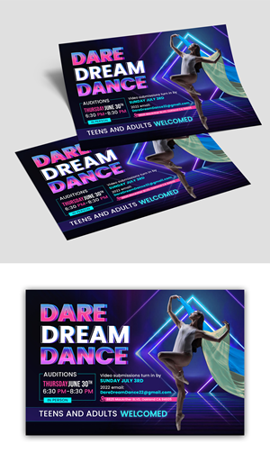 Postcard Design by debdesign for Little Family Business | Design: #28776526