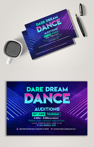 Postcard Design by debdesign for Little Family Business | Design: #28777225