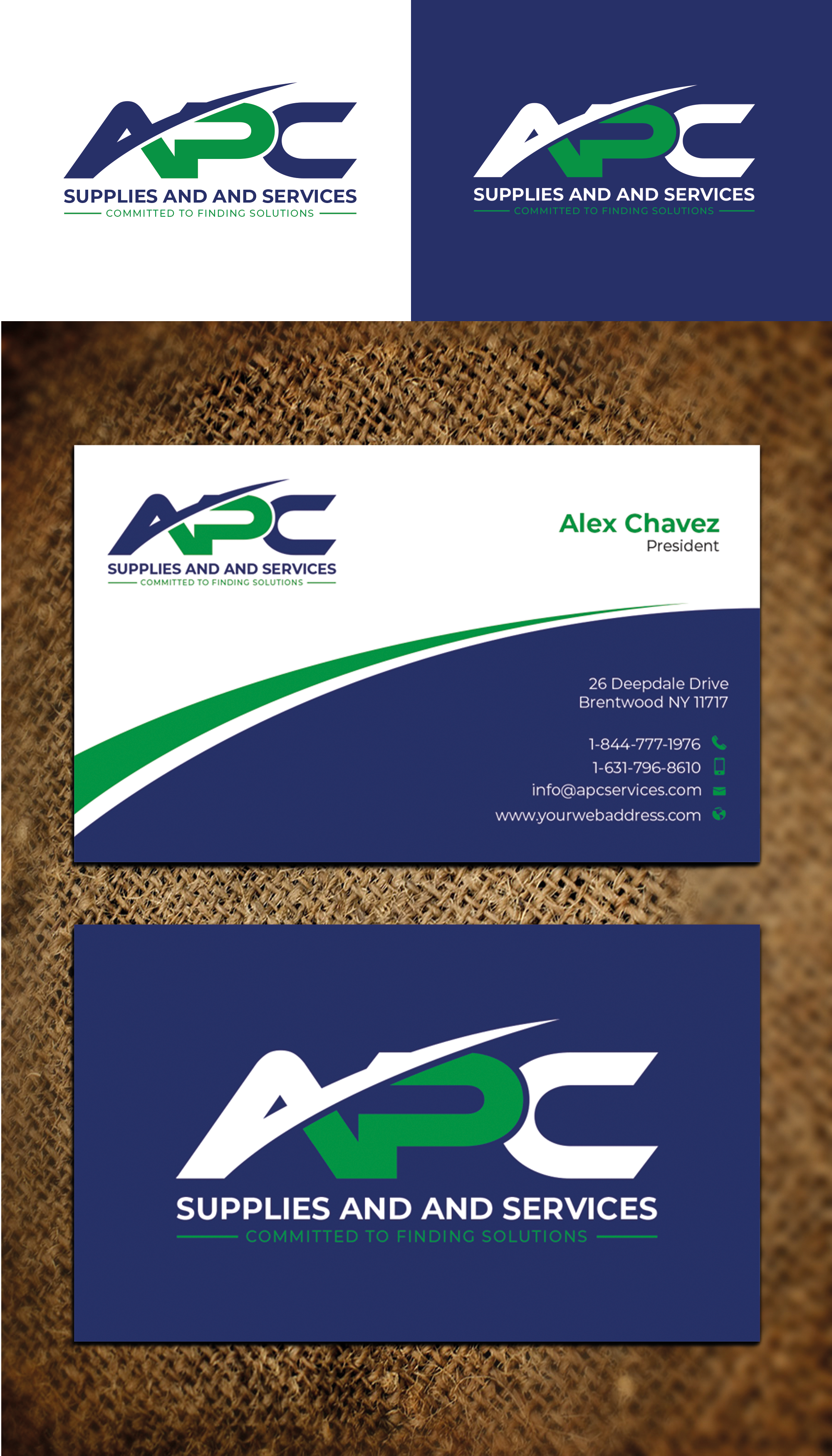 Logo Design by Graphixpointt for APC Supplies and Services LLC | Design #28778508