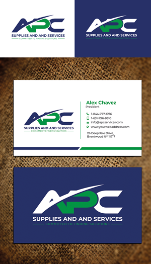 Logo-Design von Graphixpointt für APC Supplies and Services LLC | Design: #28778509