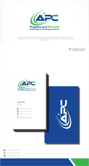Logo-Design von graphicevolution für APC Supplies and Services LLC | Design: #28778032
