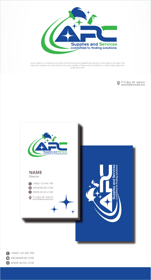 Logo-Design von graphicevolution für APC Supplies and Services LLC | Design #28863255
