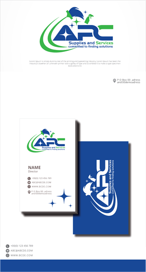 Logo-Design von graphicevolution für APC Supplies and Services LLC | Design: #28863255