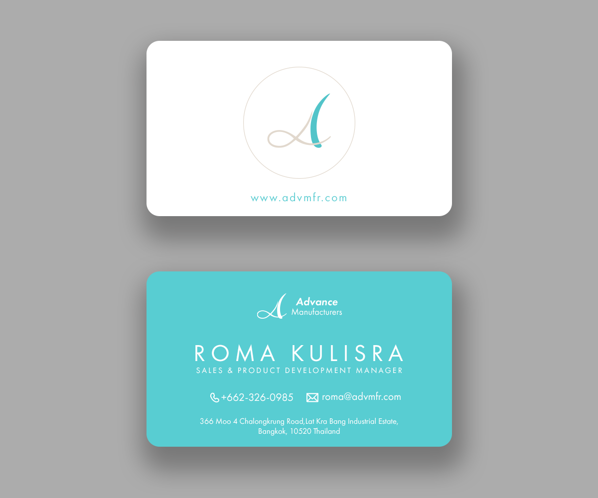 Business Card Design by Andrés Sebastián for this project | Design #28778552