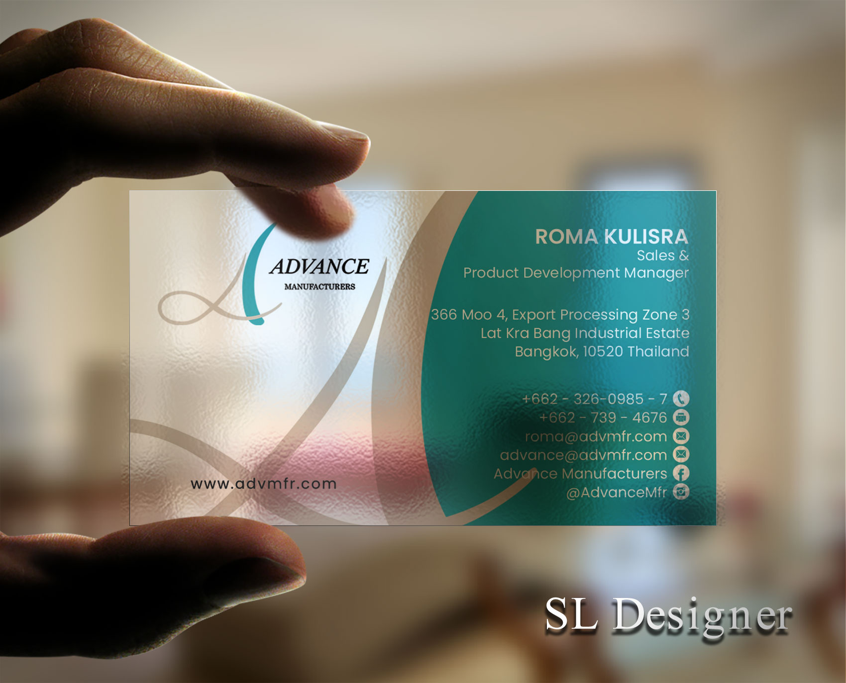 Visitenkarten-Design von SL Designer für dieses Projekt | Design #28778936