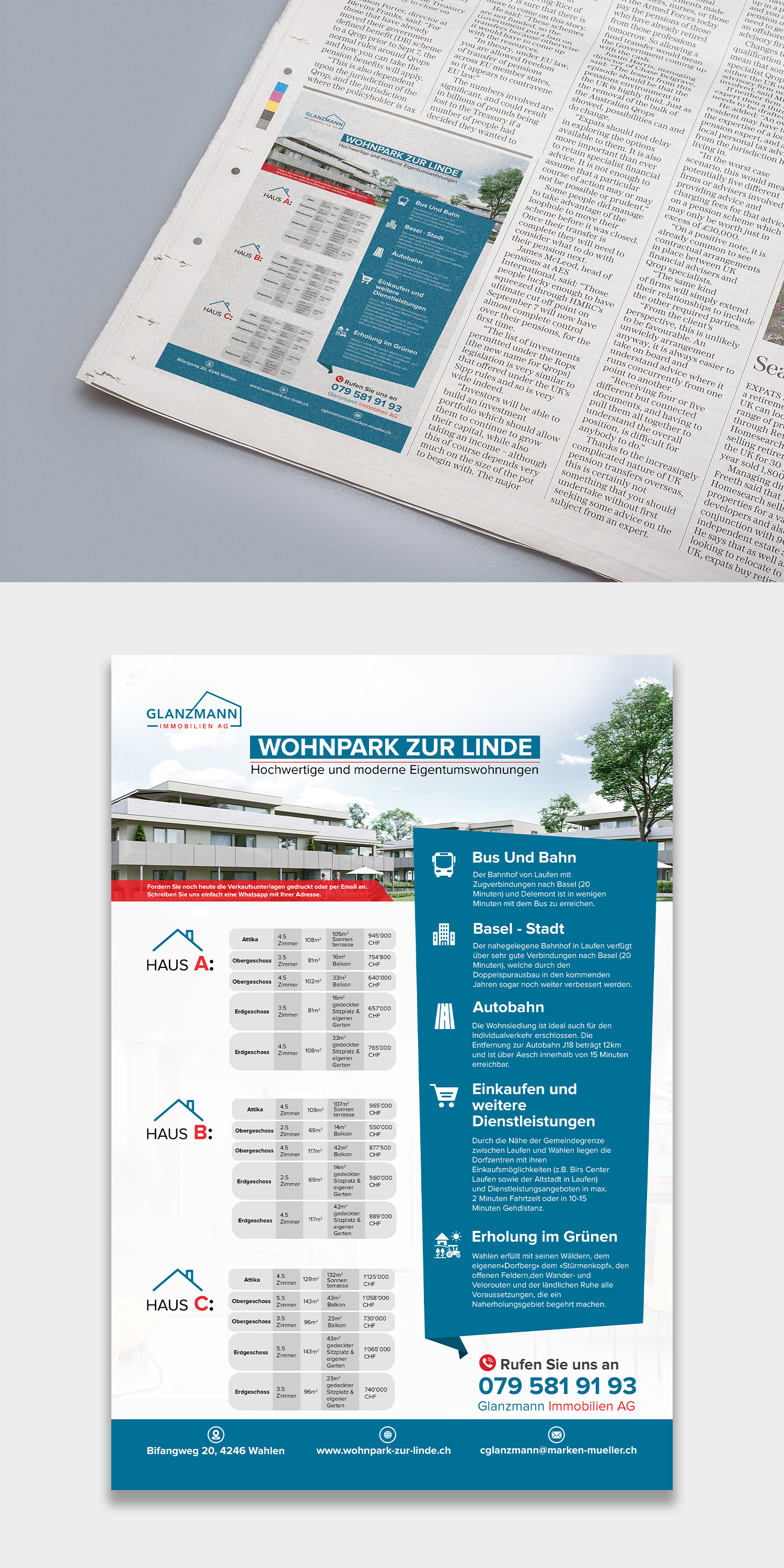 Zeitungsanzeige-Design von debdesign für dieses Projekt | Design #28807145