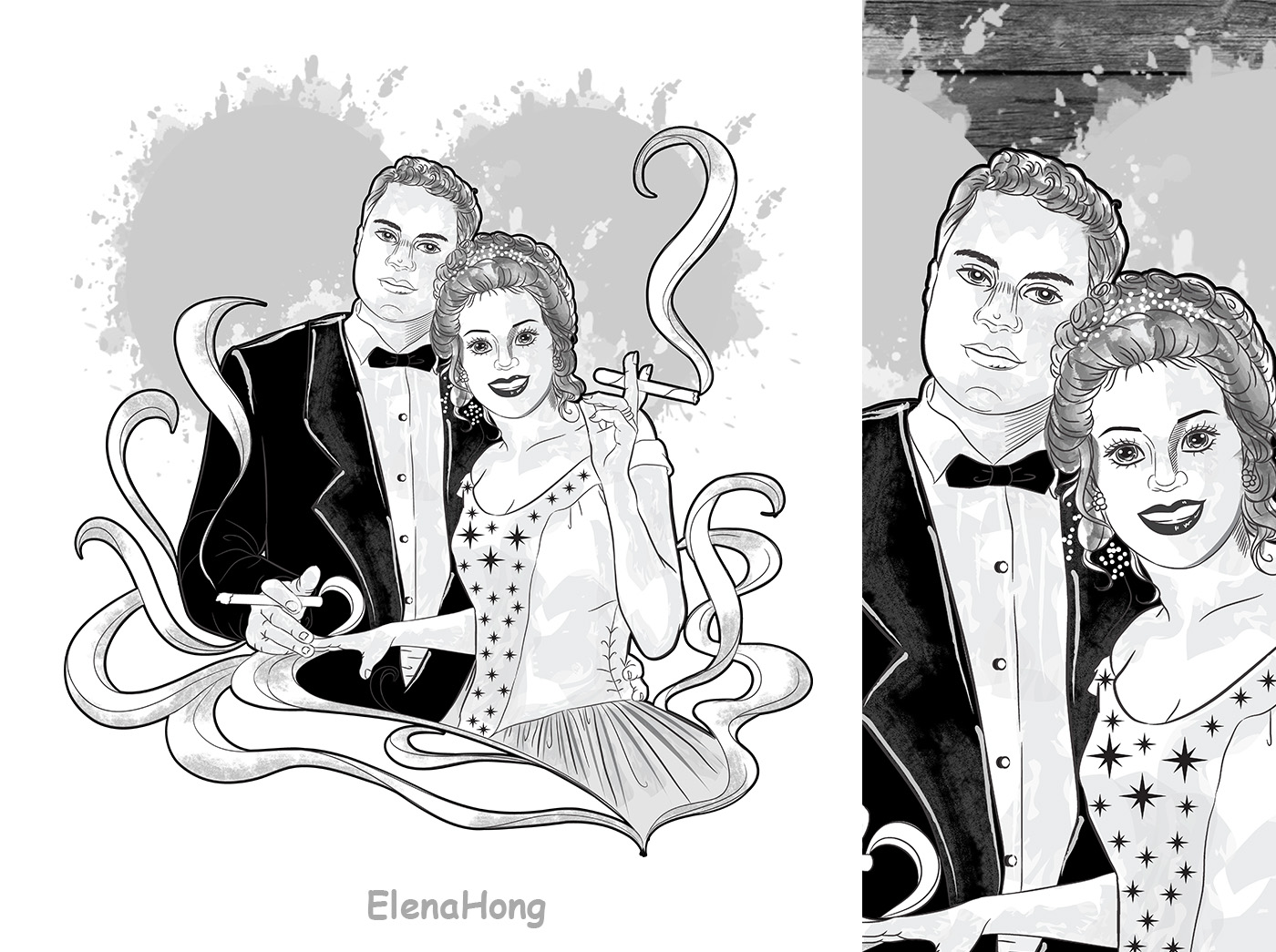 Tattoo Design by ElenaHong for this project | Design #28813376