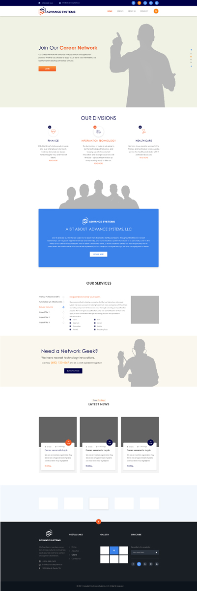 Web Design by Kreative Ideaz for this project | Design #28782604