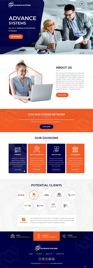 Web Design by pb for this project | Design: #28784745